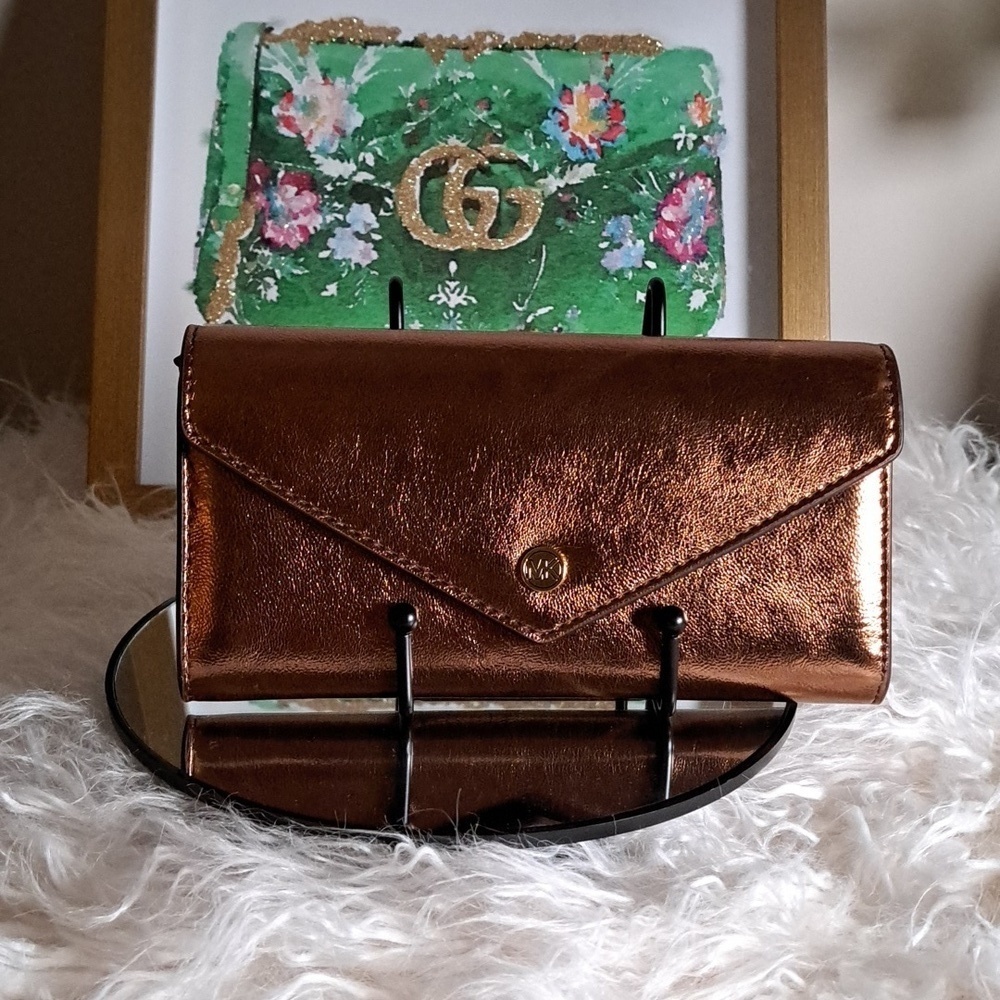 Michael Kors NWTs Jet Set Travel Long Continental Wallet